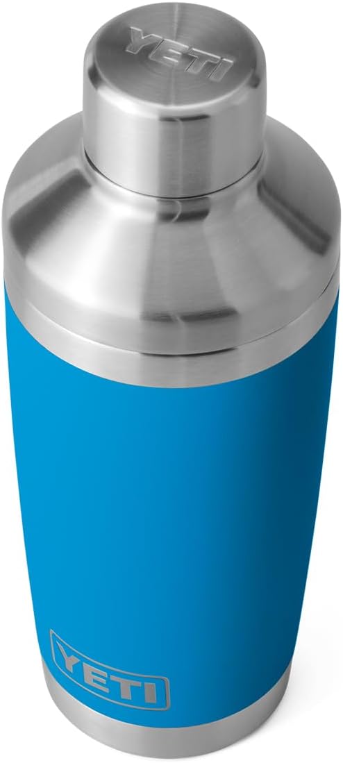 Rambler 20 oz Cocktail Shaker, Stainless Steel, Vacuum Insulated, Rescue Red