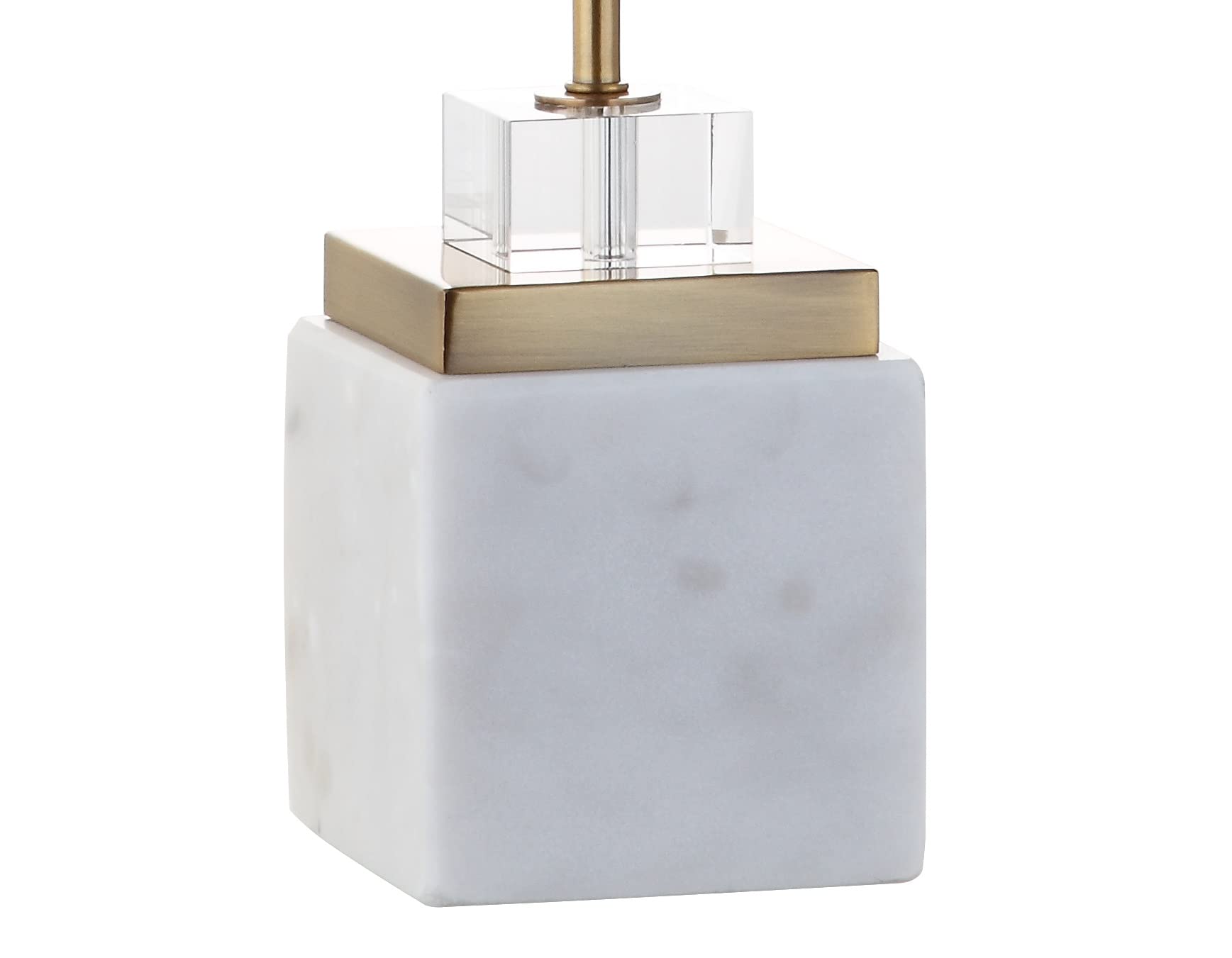 Set of 2 Table Lamps Dawson 30" Marble/Crystal LED Table Lamp