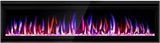 60" Electric Fireplac