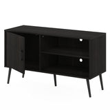Claude Mid Century Style Stand With Wood Legs For TV Up To 55 Inches