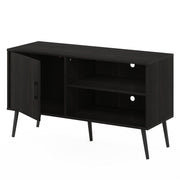 Claude Mid Century Style Stand With Wood Legs For TV Up To 55 Inches