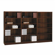 Universal 5 Shelf Wall Bookcase in Vogue Cherry