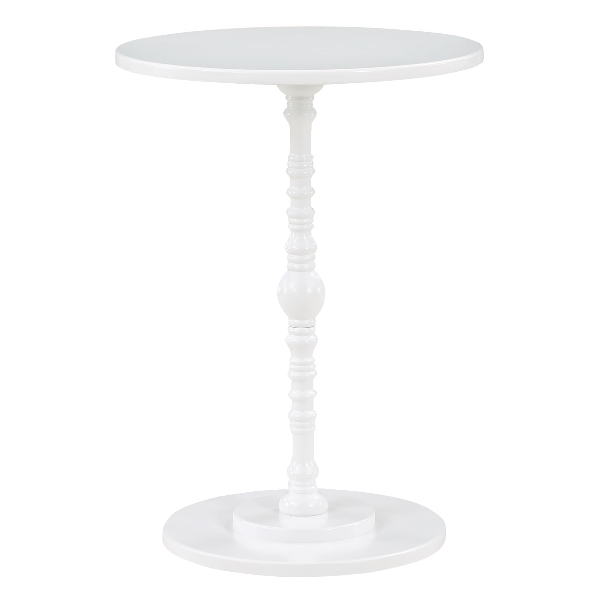 Classic Accents Sanibel Beach Spindle Table 17.75" - Traditional Round End Table