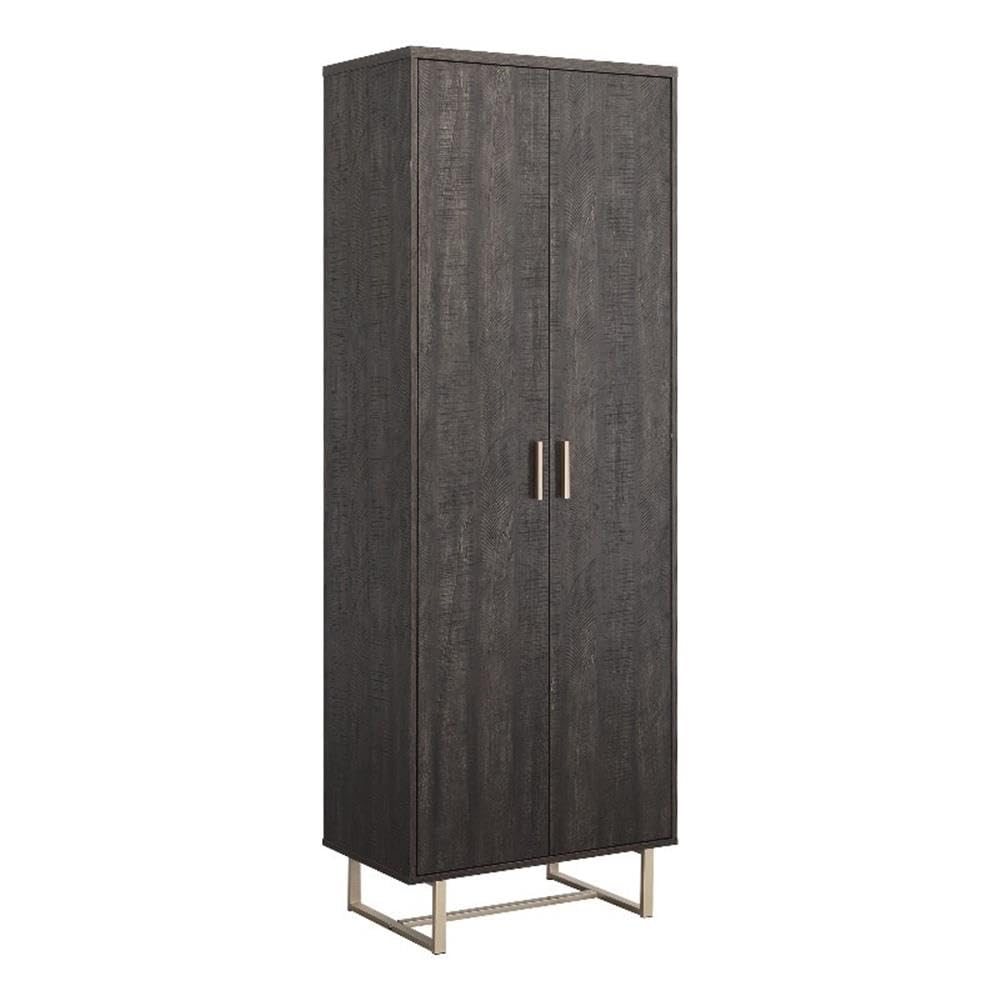 Engineered Wood Storage Cabinet in Blade Walnut