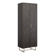 Engineered Wood Storage Cabinet in Blade Walnut
