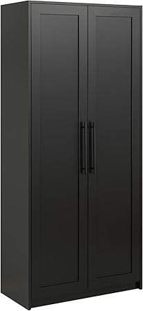 Elite Premium Home Doors, Storage, Bathroom, Pantry Cabinet with 5 Shelves