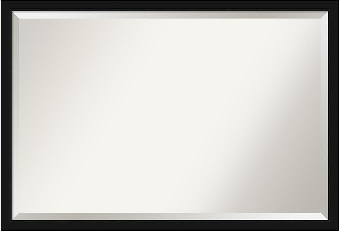 Bathroom Mirror, Varied Black Wall Mirror