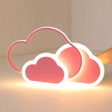 Cloud Ceiling Light with Remote Control - Dimmable LED Fixture for Kids Room