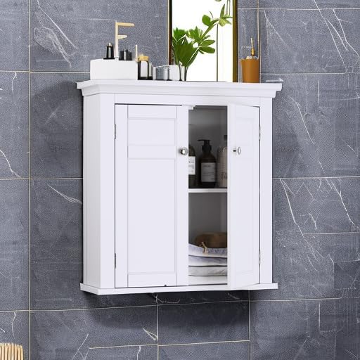 Bathroom Cabinet Wall Mounted, Hanging Bathroom Storage Cabinet Over Toilet