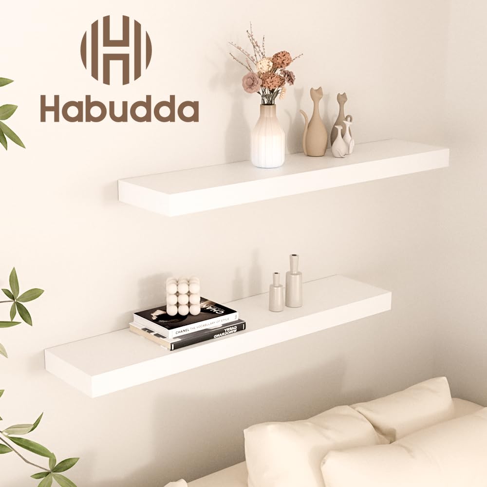 Floating Shelves for Wall, Display Shelf for Bathroom Bedroom Kitchen