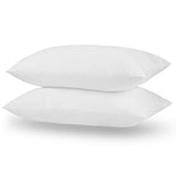 Acanva Bed Pillows 2 Pack Hotel Collection Luxury Soft Inserts for Sleeping-Breathable and Comfortable for Stomach Back Sleepers, King (Pack of 2), White 2 Count