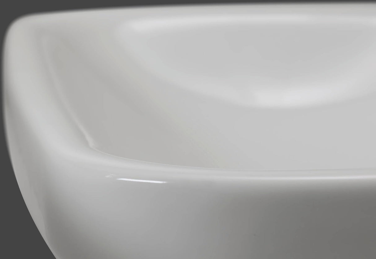 DuraStyle Wall-Mount Sink White