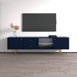 Rose 01 TV Stand - Modern Entertainment Center with Storage for TVs up to 80"