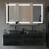 High-End Led Medicine Cabinet,Lighted Medicine Cabinet,3 Colors&Dimmable