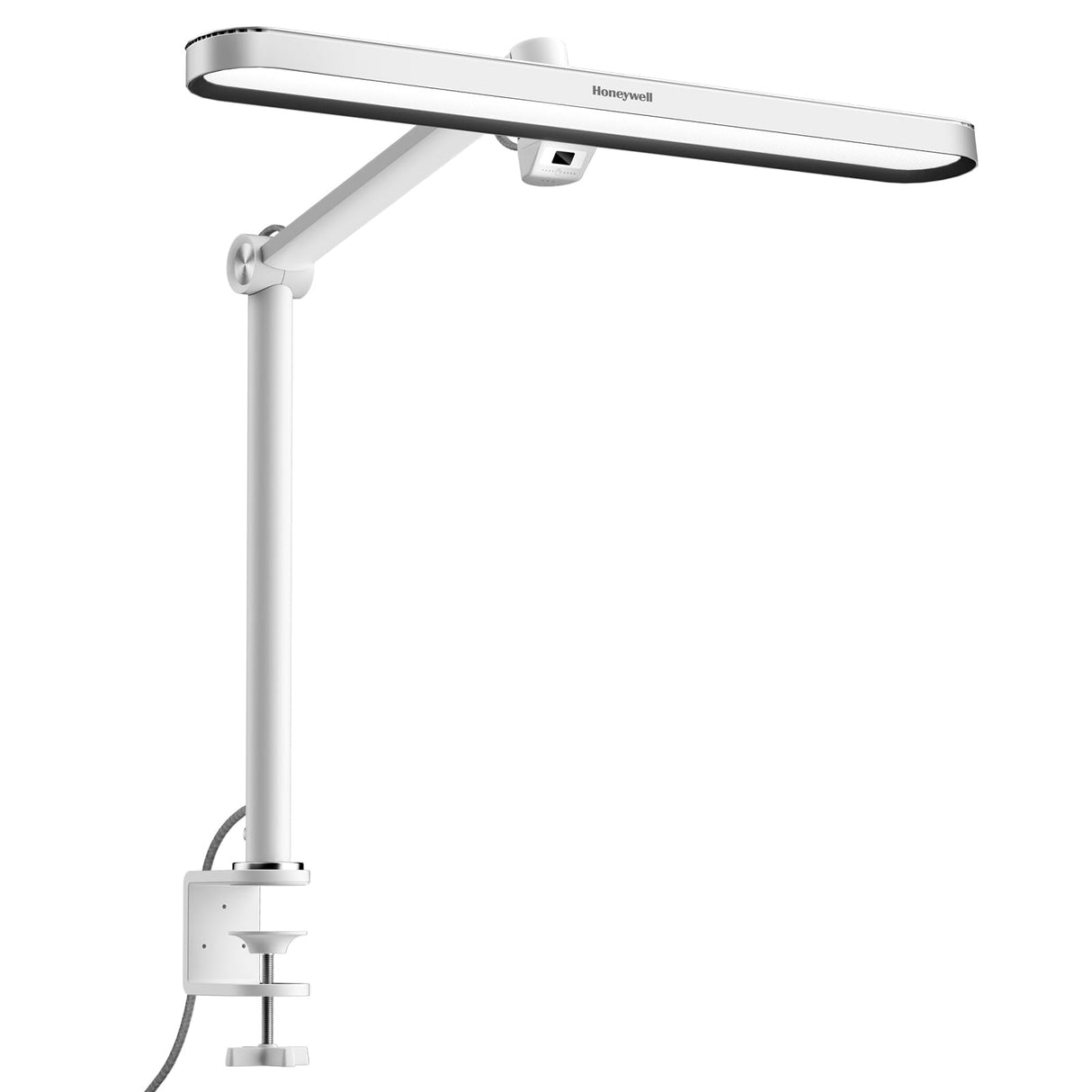 LED Desk Lamp with Clamp - 05B02 Sunturalux Clip On Desk Light Eye Caring Natural Light 4000K 1300LM