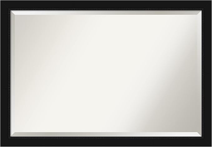 Bathroom Mirror, Varied Black Wall Mirror