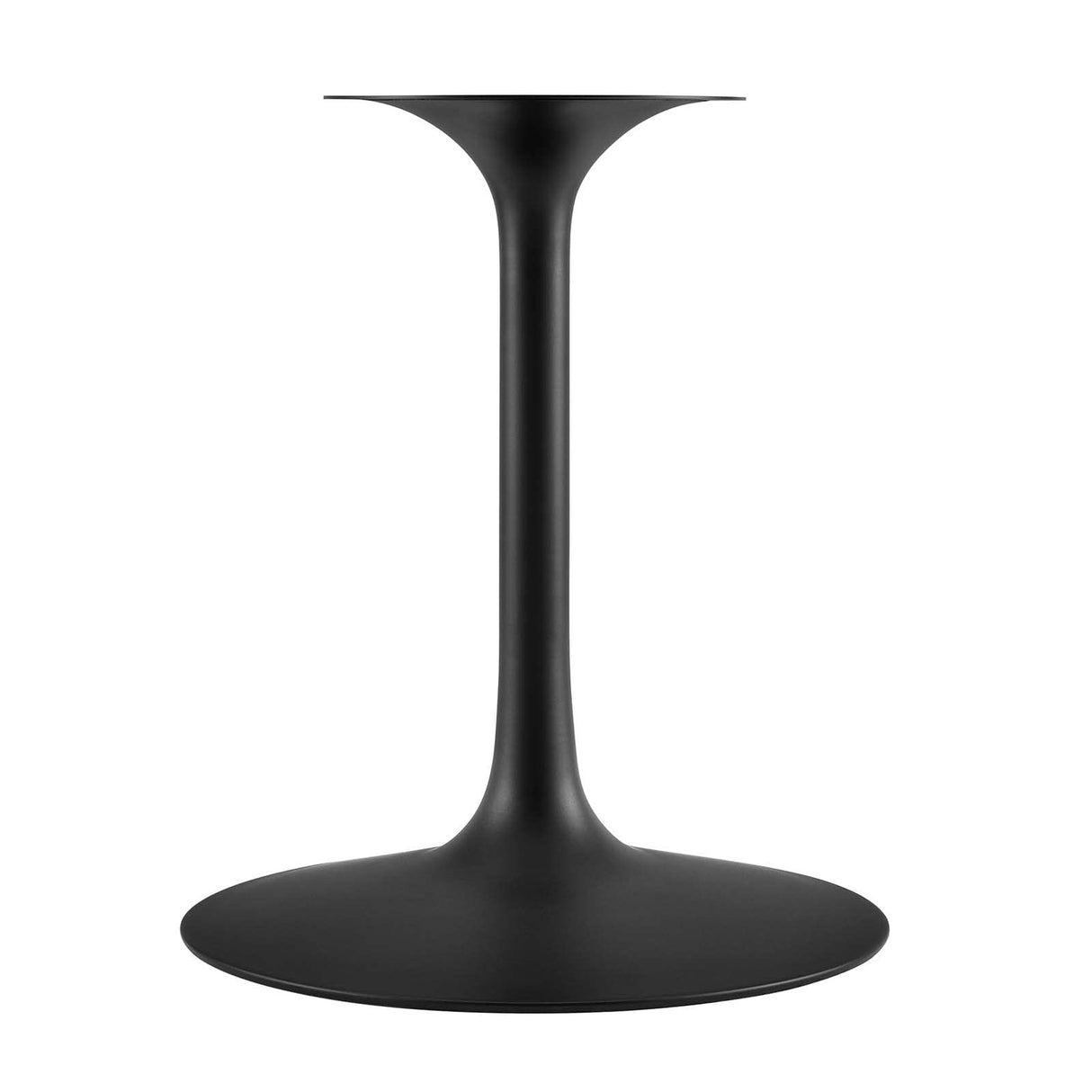 Lippa Dining Table, 54", Black Black