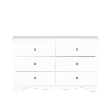 Sonoma 6 Drawer Dresser for Bedroom, Wide Chest of 6 Drawers, Bedroom Furniture,