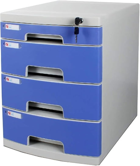 TiStm File Cabinet File Drawer Desktop, 4/5/6 Tier A4 File Cabinet, for Desktop Office Supplies, Vanity, Kitchen and Home. (Size : 5 Layers)