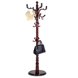 Coat Racks freestanding, High-grade Wooden Tree Coat Rack, Coat Rack Stand