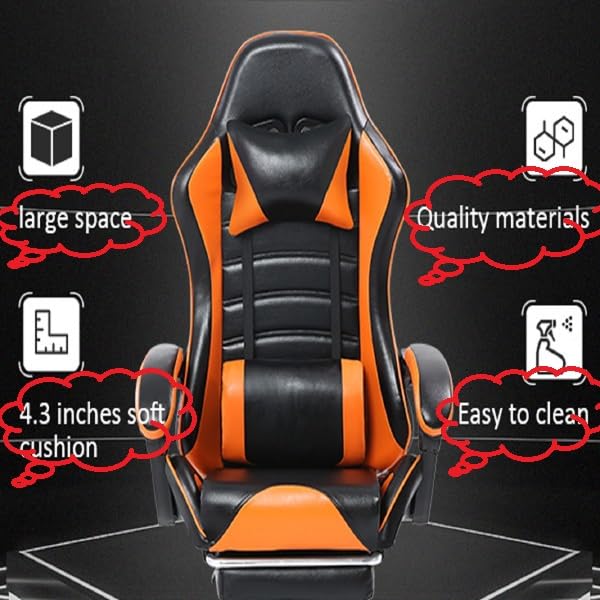 Gaming Chair Computer Gamer Chair,Ergonomic Desk Office PC Chair