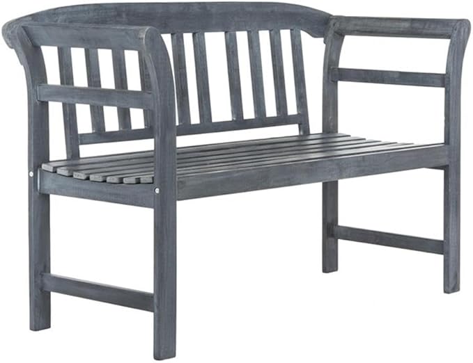 PAT6742A Outdoor Collection Porterville 2 Seat Bench, Natural