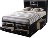 l Queen Storage Bed in Espresso Finish
