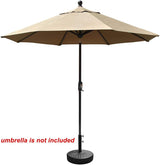 Umbrella Base Water Filled Stand Market Patio Outdoor Heavy