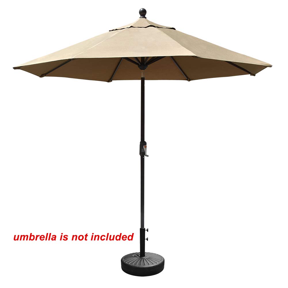 Umbrella Base Water Filled Stand Market Patio Outdoor Heavy