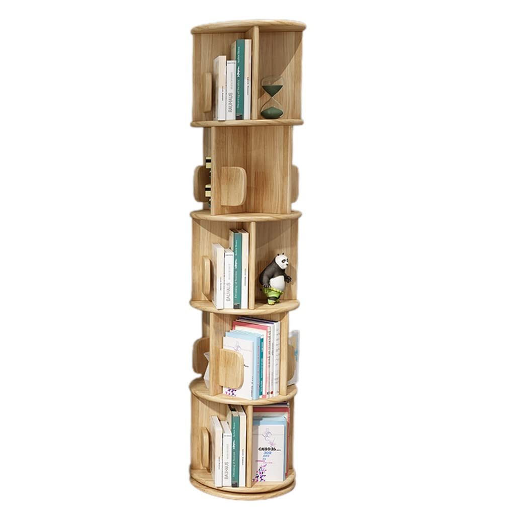 FIFOR 2-5 Tier Rotating Bookshelf, Stimulate Children's