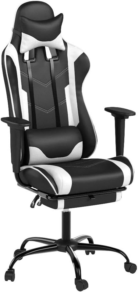 Gaming Chair Ergonomic Computer Racing Style Office Chair Adjustable High Back Gamer