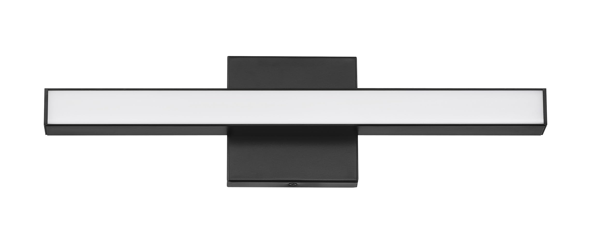 LumoLite 18W Flat Black Integrated LED Vanity Light