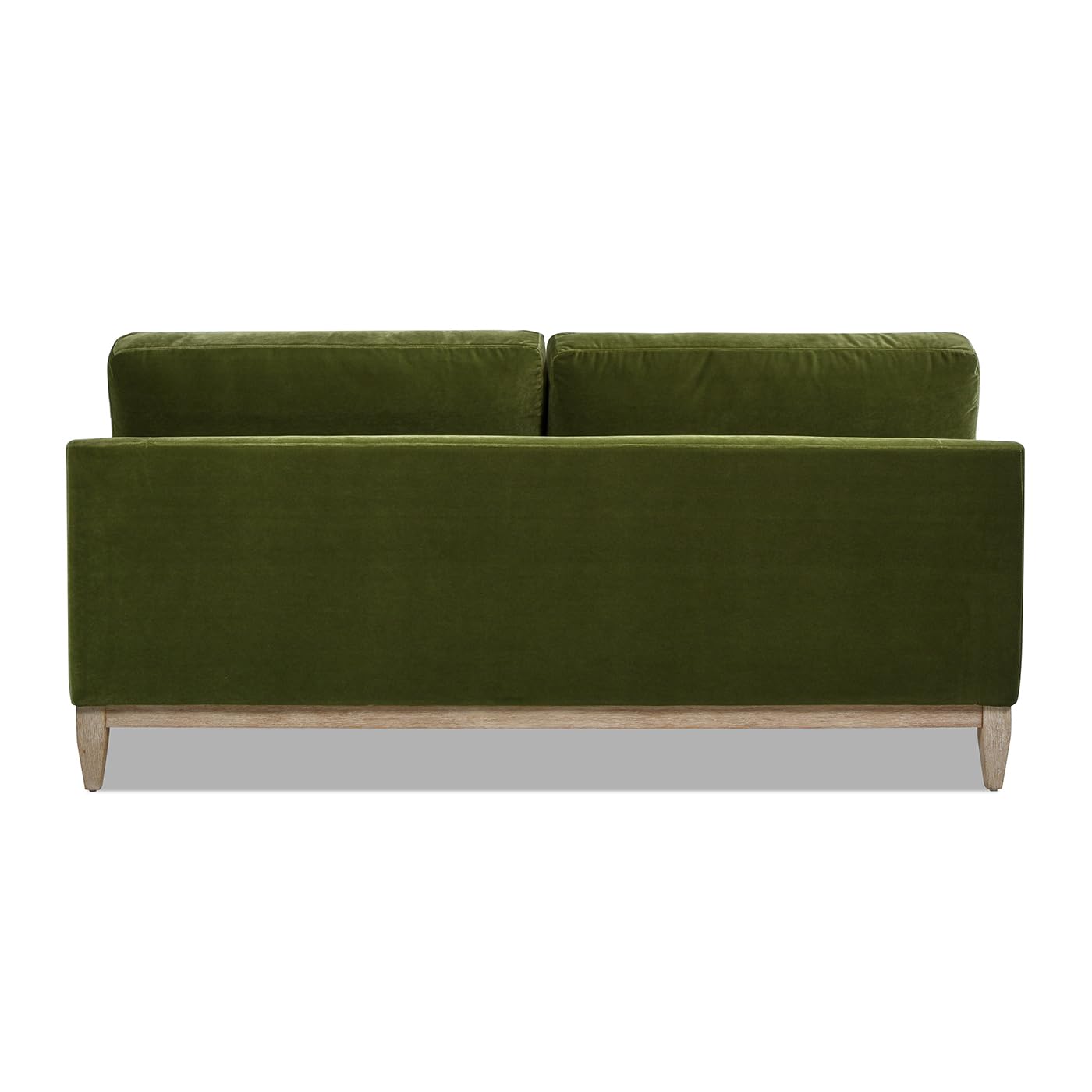 Pasadena 75.5" Modern Farmhouse Sofa, Olive Green Performance Velvet