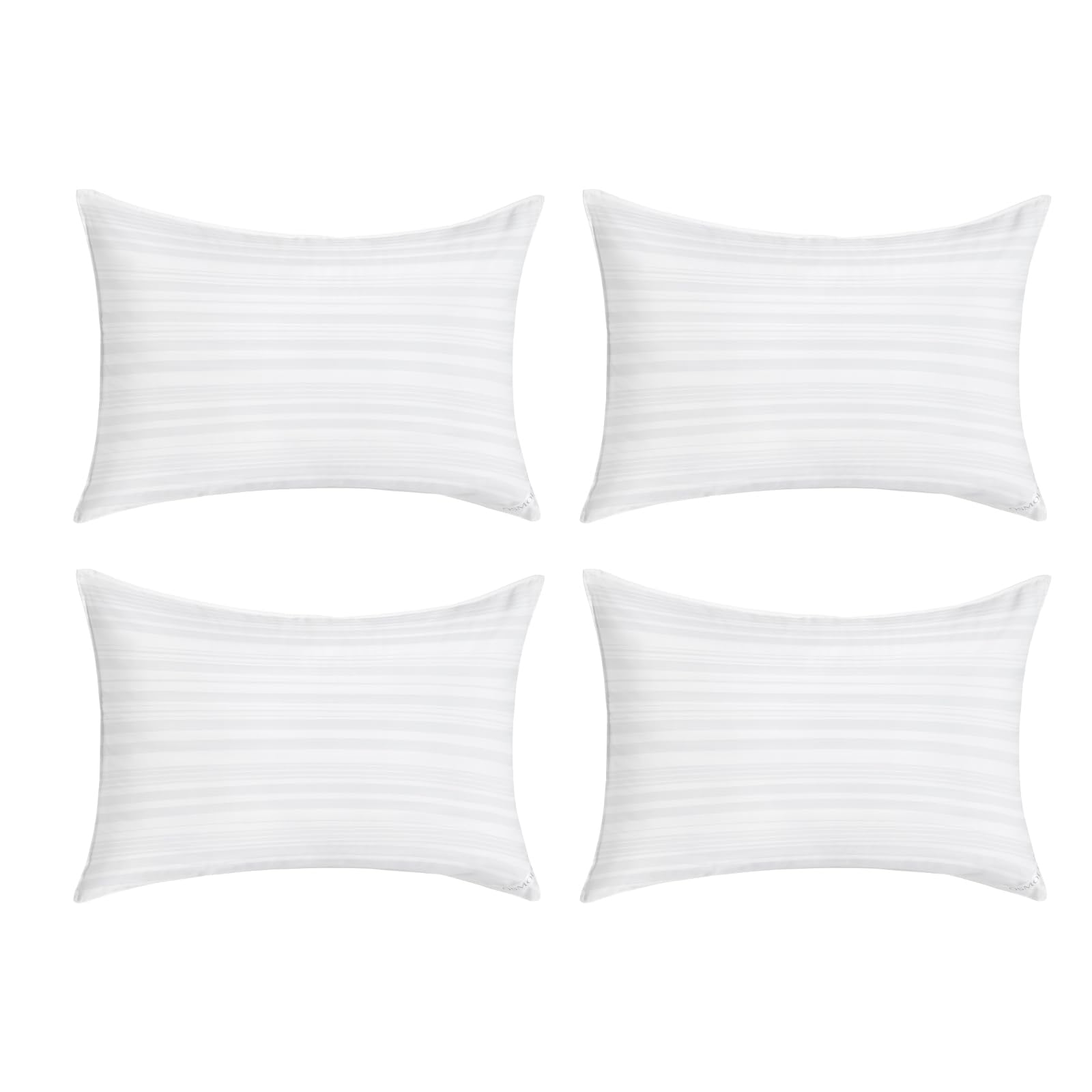 Hotel Collection Bed Pillows for Sleeping, Bed Pillows Standard Size Set of 4
