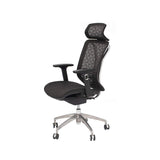 Office High Back Mesh Desk Arm Rests Computer Chair Height Adjustable, Black