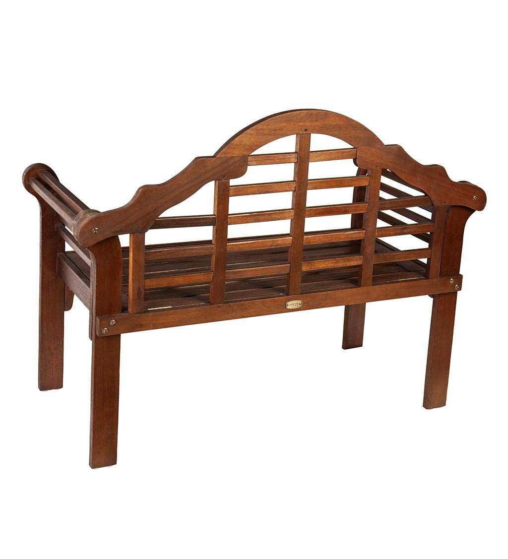 Weatherproof Lutyens Outdoor Bench | Holds Up to 400 lbs