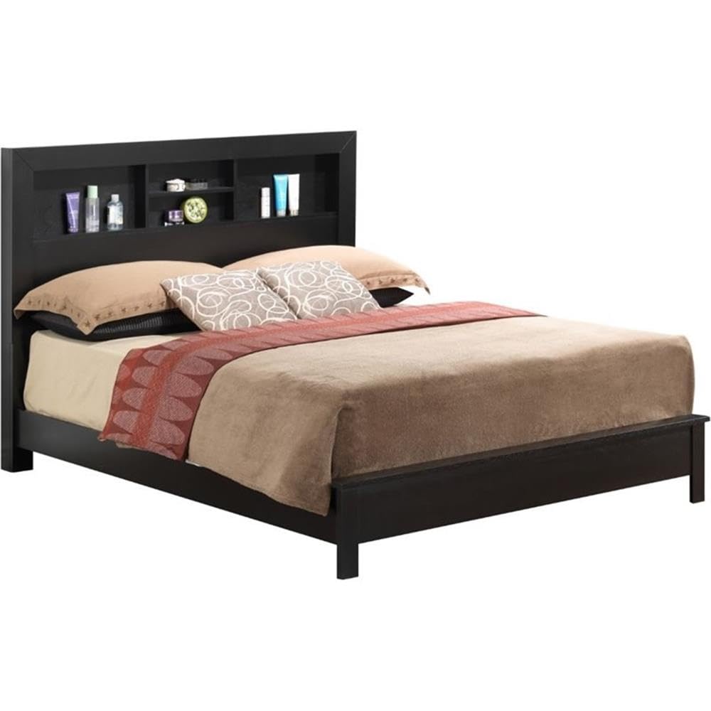 Glory Furniture Burlington Full Panel Bed in Black