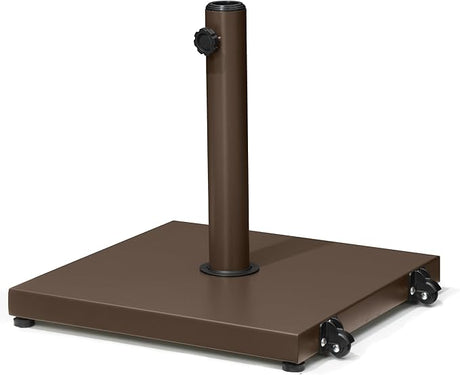 Patio Umbrella Base 40lbs Outdoor Umbrella Stand with Wheels