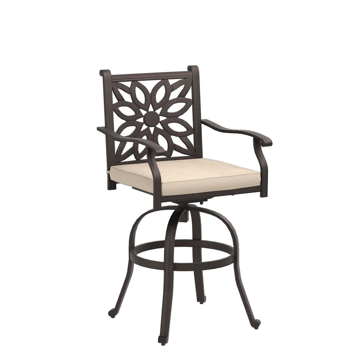 Outdoor Swivel Bar Stools Set of 2