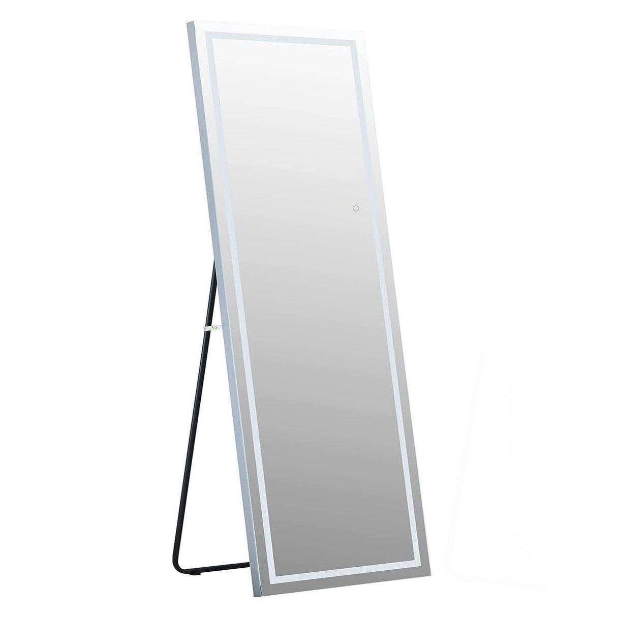 65"x 22" Full Length Mirror with Lights, LED Full Length Mirror, Lighted Full Body Length Light up Mirror Touch, Free Standing Mirror, Wall Mounted/Leaning Mirror