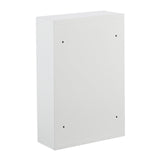 Medicine Cabinet, Lockable, 2 Compartments, Metal, HxWxD: 32 x 21.5 x 8 cm