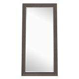 Framed Bevel Leaner Mirror Oil Rubbed Bronze/66" x 32"