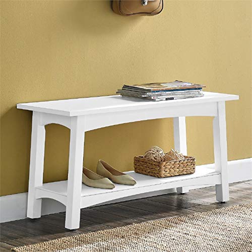 Craftsbury 36" W Wood Entryway Bench