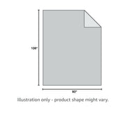 Royal Hotel Bedding King Size Light Down-Comforter 650-Fill-Power 100% Cotton Shell 300TC - Stripe White