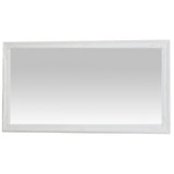 Vertical / Horizontal Antiqued White Finish W72xDP3xH132