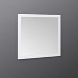 Manchester 30" White Traditional Bathroom Mirror