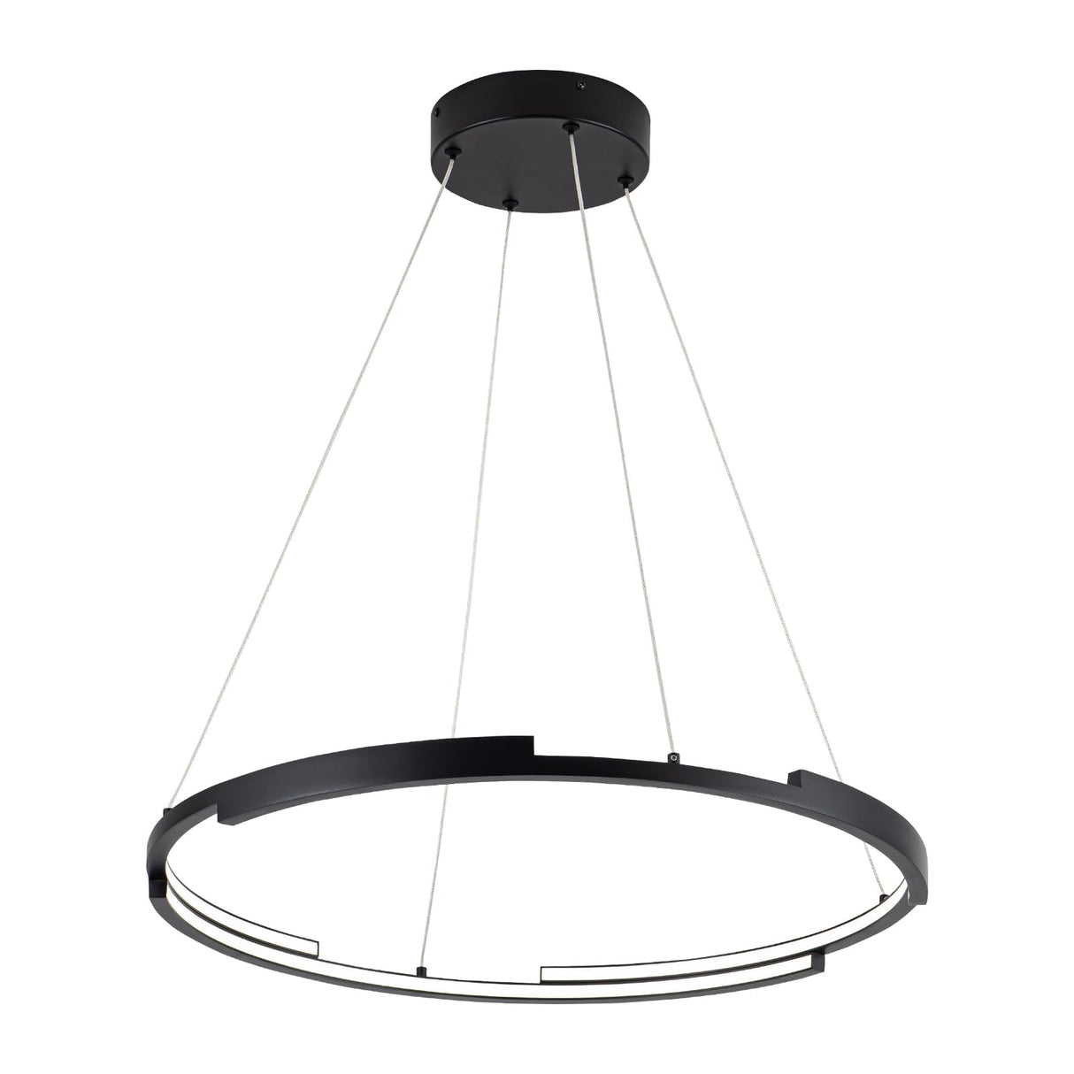 Room Decor Modern LED Chandelier Ring Chandelier Circular Contemporary Chandelier 23