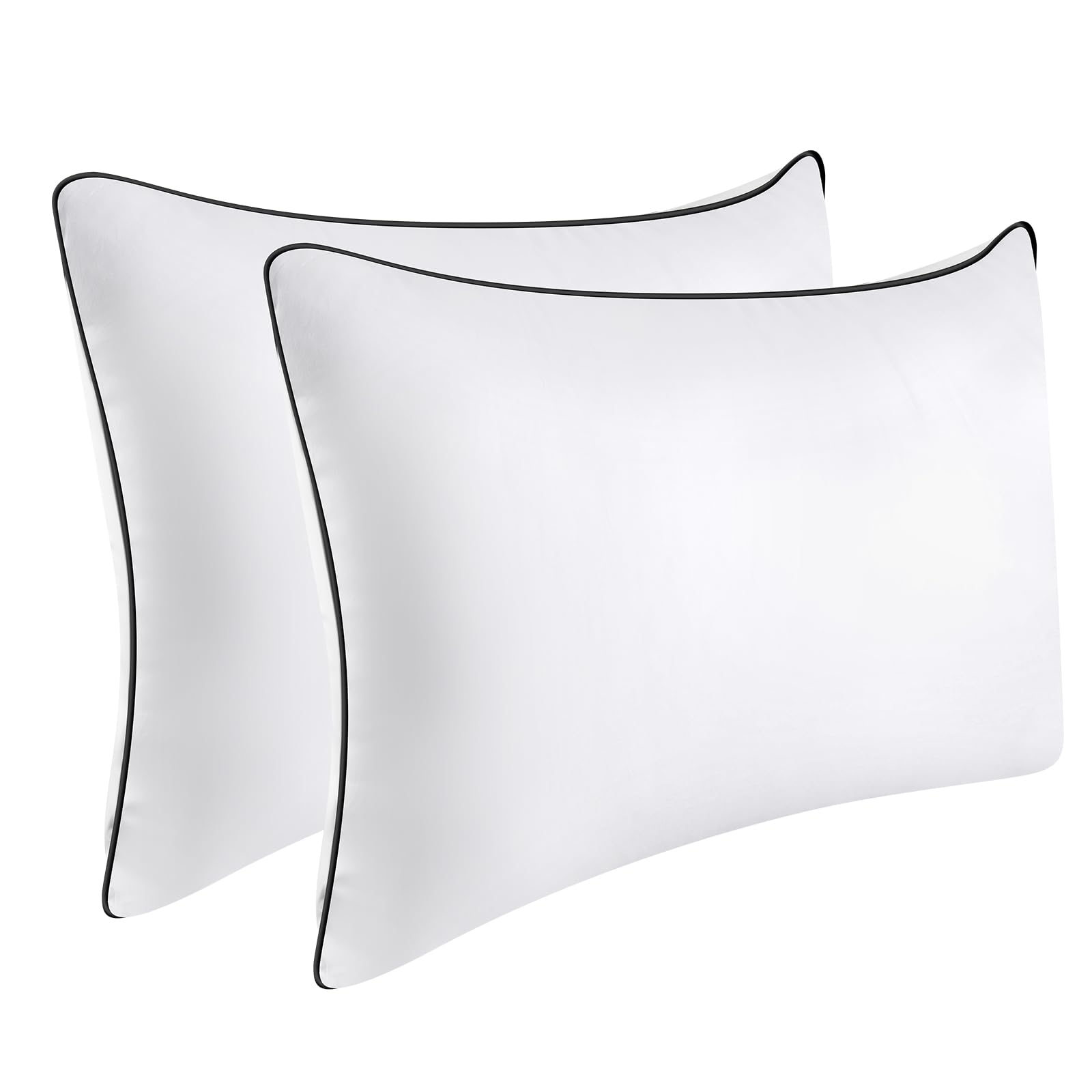 Bed Pillows for Sleeping 2 Pack Medium Firm, Queen Size Set of 2