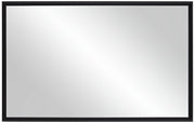 Vega Matte Black 24" x 38" Rectangular Wall Mirror