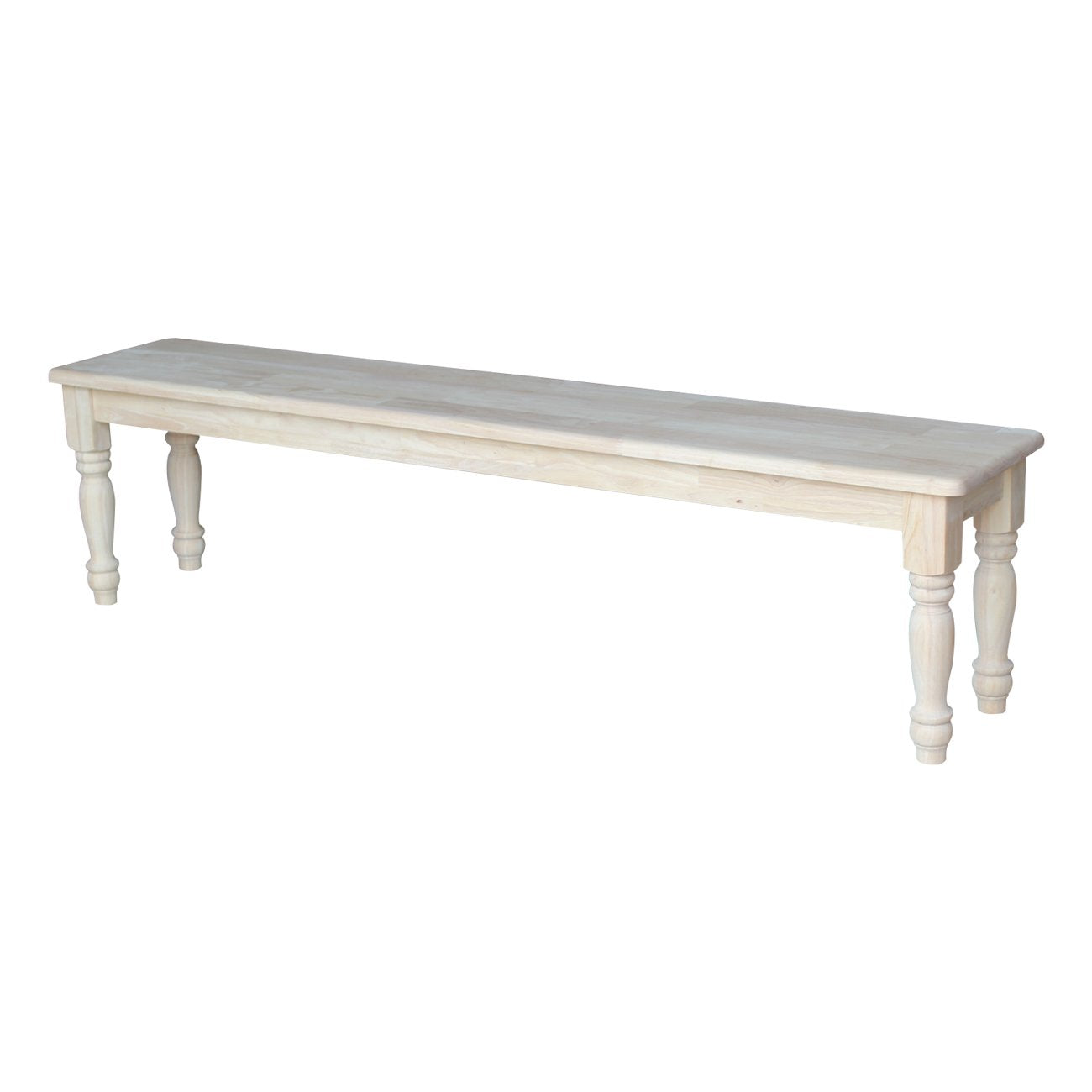Shaker Style Bench, Furniture, Unfinished